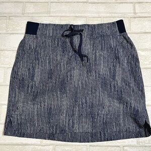 Athleta Blue Batik Midtown Skort
